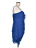 ASOS Design 100% Polyester Blue Cocktail Dress Size 10 - photo 4