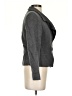 Teenflo 100% Laine (wool) Tweed Gray Wool Blazer Size 4 - photo 4