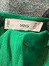 MNG Solid Green Casual Dress Size 10 - photo 7
