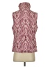 Christopher & Banks 100% Polyester Paisley Pink Vest Size S - photo 2