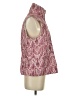 Christopher & Banks 100% Polyester Paisley Pink Vest Size S - photo 4