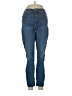 Lucky Brand Solid Blue Jeans Size 8 - photo 1