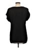 PrettyGuide 100% Polyester Black Short Sleeve Blouse Size L - photo 2
