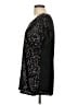 PrettyGuide 100% Polyester Black Short Sleeve Blouse Size L - photo 5