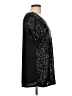 PrettyGuide 100% Polyester Black Short Sleeve Blouse Size L - photo 4