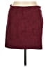 Unbranded 100% Polyester Solid Burgundy Casual Skirt Size L - photo 1