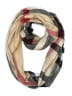 Unbranded Plaid Ivory Tan Scarf One size - photo 1
