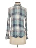 Aeropostale Plaid Blue Long Sleeve Blouse Size S - photo 1