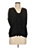 Robert Rodriguez 100% Silk Black Blouse Size 6 - photo 1