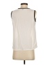 Shein 100% Polyester Ivory Sleeveless Blouse Size 2 - photo 2