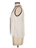 Shein 100% Polyester Ivory Sleeveless Blouse Size 2 - photo 5