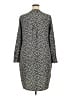 Attention 100% Polyester Polka Dots Black Casual Dress Size XL - photo 2
