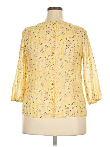 papermoon designed exclusively for Stitch Fix 3/4 Sleeve Blouse (view 2)