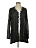 LOGO 100% Polyester Black Cardigan Size XS - photo 1