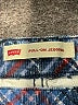 Levi's Argyle Blue Jeggings Size 7 - photo 3