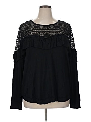 Melrose and Market Long Sleeve Blouse (view 1)