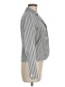 Ann Taylor Factory Stripes Silver Blazer Size 6 - photo 4