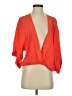 On The Road... 100% Rayon Orange Kimono Size XS - photo 1