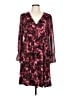 Torrid Floral Burgundy Cocktail Dress Size Lg Plus (0) - photo 1