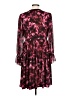 Torrid Floral Burgundy Cocktail Dress Size Lg Plus (0) - photo 2