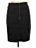 Silence and Noise Solid Black Casual Skirt Size 6 - photo 2