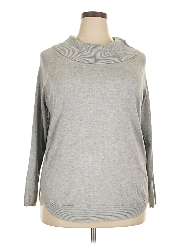 Pre-owned Lety & Me Pullover Sweater In Gray