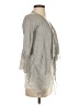 Willow & Clay 100% Rayon Gray Kimono Size XS - photo 4