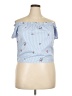 Guess Blue Sleeveless Blouse Size XL - photo 1