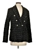 Lioness 100% Polyester Tweed Black Blazer Size S - photo 1