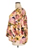 Terra & Sky Floral Pink 3/4 Sleeve Blouse Size 0X - photo 5
