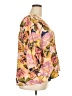 Terra & Sky Floral Pink 3/4 Sleeve Blouse Size 0X - photo 4