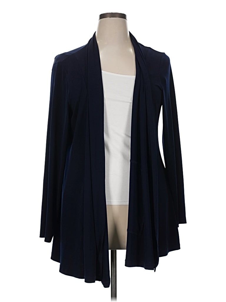 Pre-owned Susan Graver Kimono In Blue