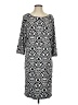 Unbranded Print Black Casual Dress Size S - photo 1