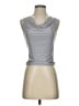 Shein Silver Sleeveless Top Size 4 - photo 1