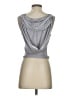 Shein Silver Sleeveless Top Size 4 - photo 2