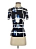 St. John Blue Short Sleeve Top Size P (petite) - photo 1