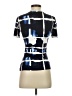 St. John Blue Short Sleeve Top Size P (petite) - photo 2