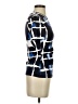 St. John Blue Short Sleeve Top Size P (petite) - photo 4