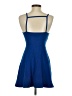 Topshop Solid Blue Cocktail Dress Size 0 - photo 2