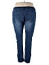 Just Love Chevron-herringbone Blue Jeggings Size 3X - photo 2