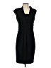 Evan Picone Solid Black Cocktail Dress Size 4 - photo 1