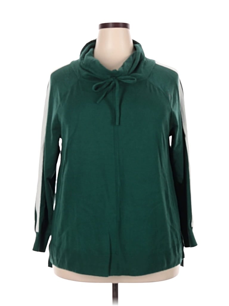 Pre-owned Livi Cardigan Sweater In Green