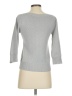 Chaiken 100% Wool Gray Silver Wool Pullover Sweater Size S - photo 2