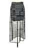 Vince Camuto 100% Polyester Graphic Silver Casual Skirt Size 6 - photo 1
