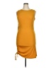 Shein 100% Polyester Solid Orange Cocktail Dress Size XL - photo 1