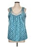 Gap Outlet Teal Sleeveless Blouse Size L - photo 1