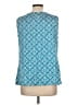 Gap Outlet Teal Sleeveless Blouse Size L - photo 2
