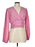 Shein 100% Polyester Pink Long Sleeve Blouse Size L - photo 1