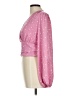 Shein 100% Polyester Pink Long Sleeve Blouse Size L - photo 5