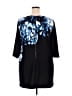 Norma Kamali Graphic Black Cocktail Dress Size 18 - photo 2
